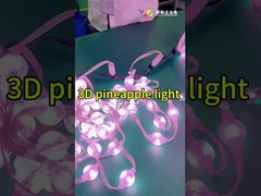 3D pixel luz LED 360 ° Color completo impermeable 3535 LED cuentas 3D lámpara de cristal