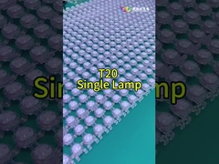 Tamaño del panel de 20 mm Pantalla de red LED de alta luminosidad exterior Luz de paisaje