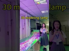 3D LED luces de Navidad LED luz de bola de píxel IP68 para la decoración de fiestas al aire libre