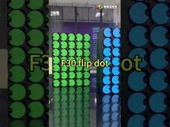 15 mm 8x8 Flip Dot Display Mecánico Interactivo Flip Billboard Retailer