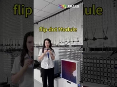 Modulo Flip Dot de pantalla táctil Dc 12v para baloncesto Tablero de marcadores de balón de fútbol