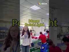 Lámparas de punto LED de color completo para paisajes Smd5050 IP67 24v para iluminación de vacaciones